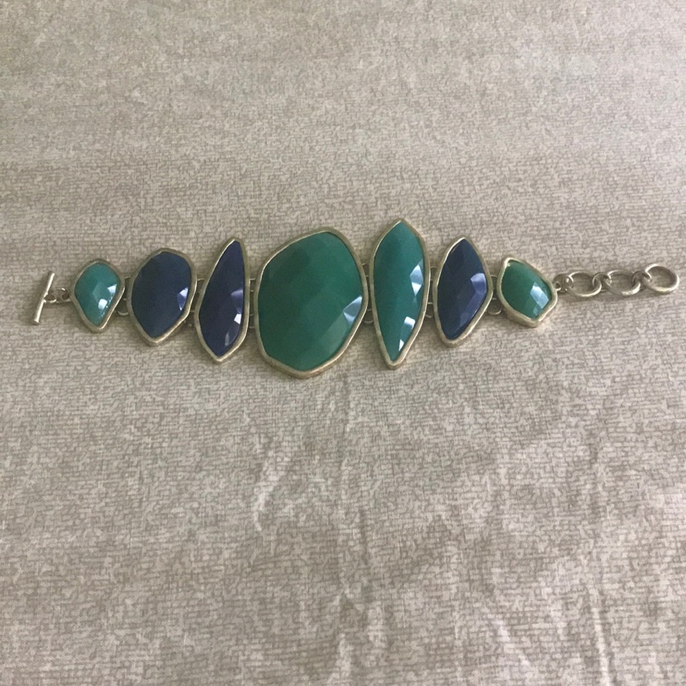 Green and Blue bracelet